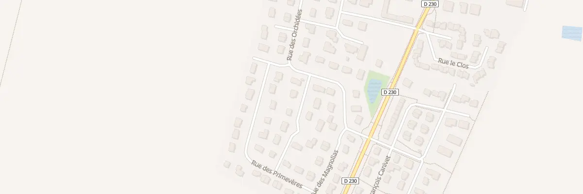 Plan du 2 Rue des Lilas à Grentheville