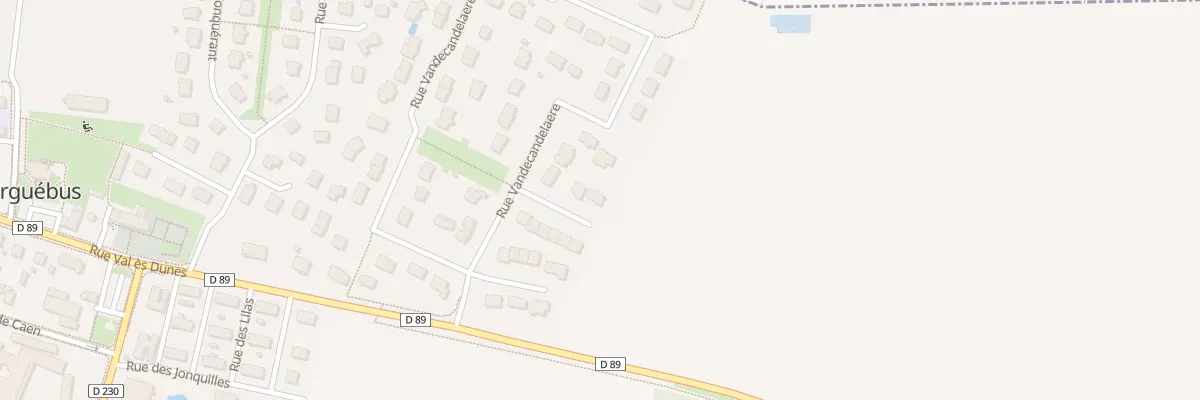Plan du 79 Rue Vandecandelaere à Bourguébus