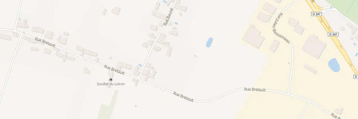 Plan du 5 Rue Bauné à Mazé-Milon