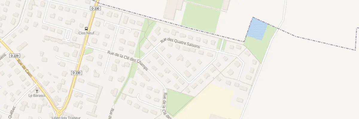 Plan du 3 Rue de la Linière à Soliers