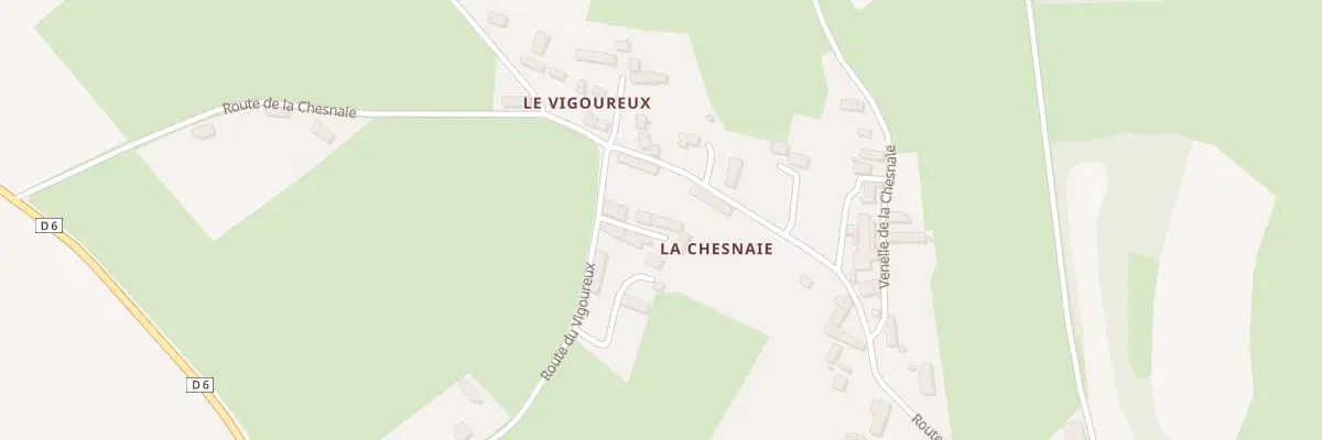 Plan du 10 Rte du Vigoureux à Ussy