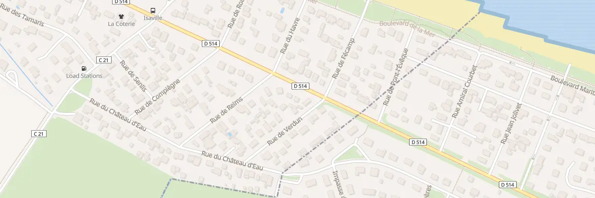 Plan du 738 Rue Amiral Wietzel à Hermanville-sur-Mer