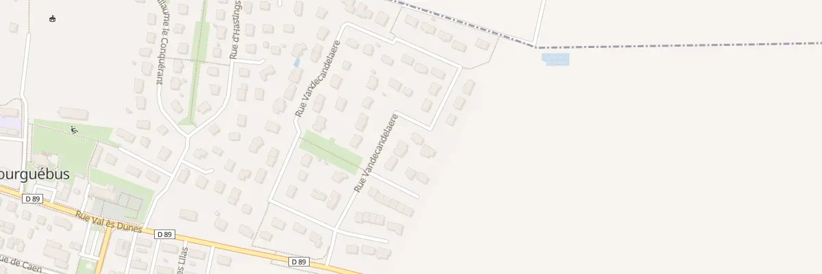 Plan du 71 Rue Vandecandelaere à Bourguébus