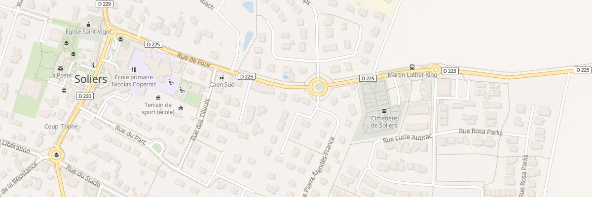 Plan du 4 Rue Marcel Dassault à Soliers