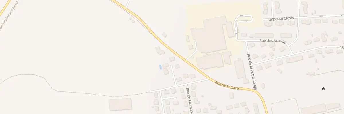 Plan du 10 Rue des Merisiers à Villaines-la-Juhel