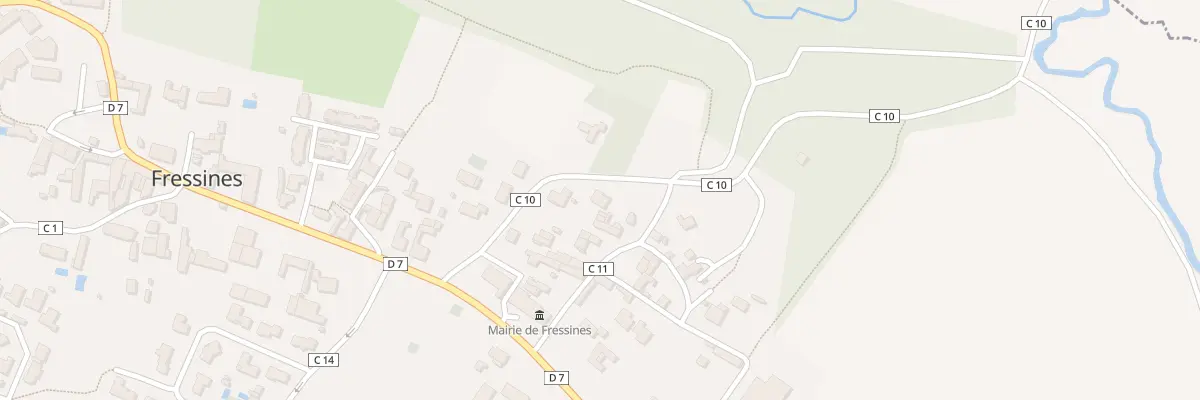 Plan du 16 Rte de Chanteloup à Fressines