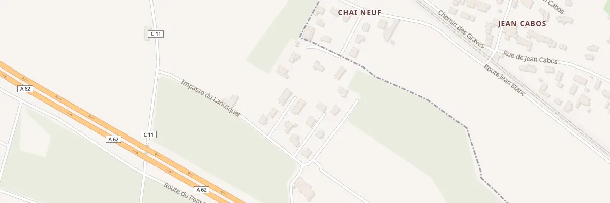Plan du 3A Le Greffier à Fargues