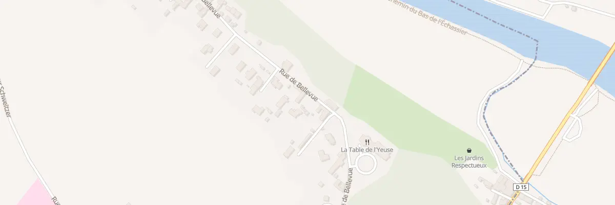 Plan du 66 Rue de Bellevue à Châteaubernard