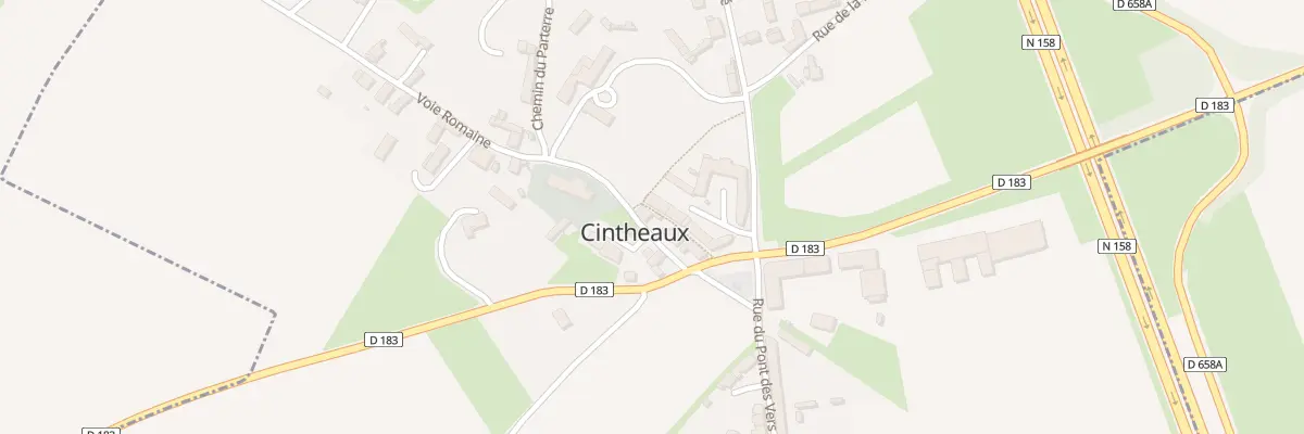 Plan du 8 Voie Romaine à Cintheaux