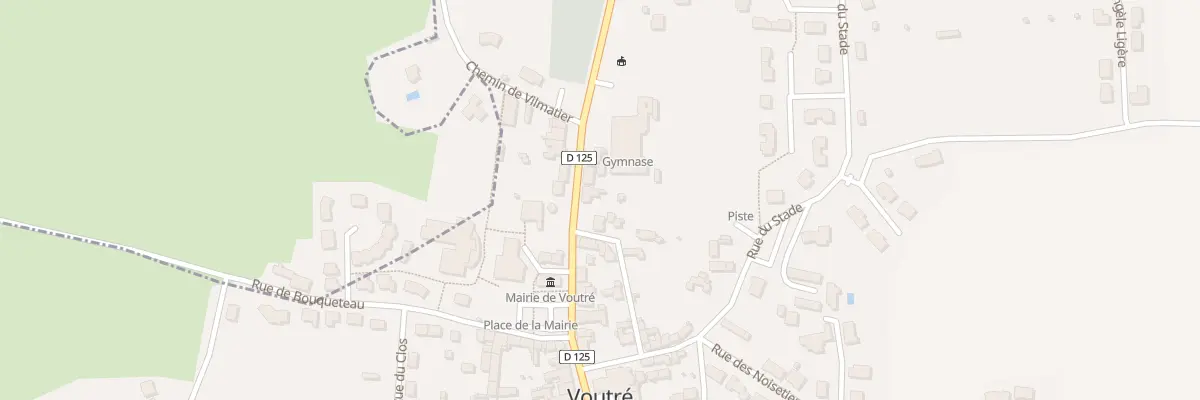 Plan du 9 Rue Moquereau Labarrie à Voutré