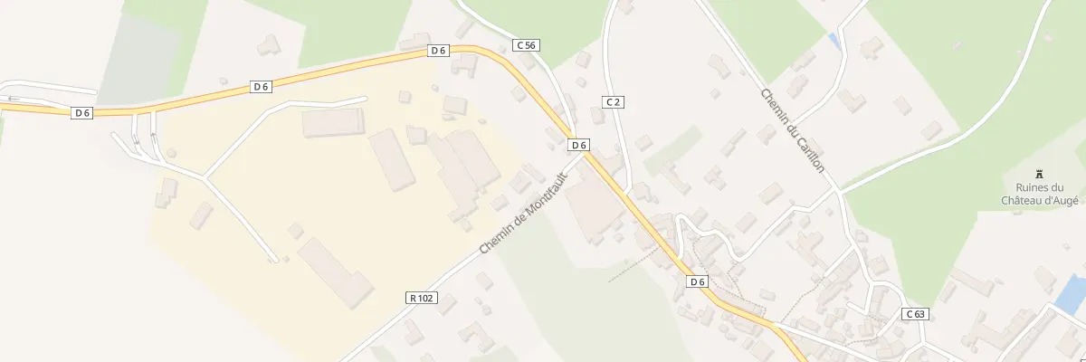 Plan du 4 Che de Montifaut à Augé