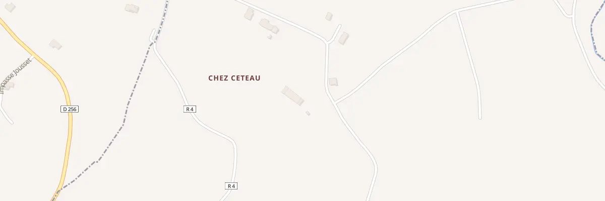 Plan du 5018 Chez Ceteau au Pin