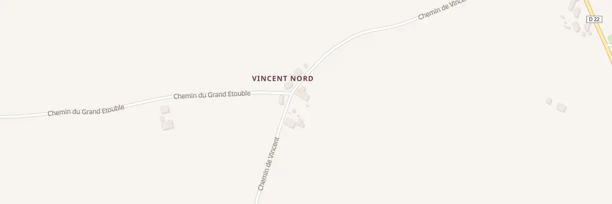 Plan du 4 Vincent à Lapouyade