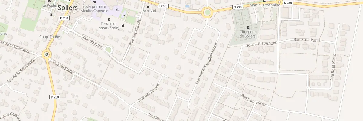 Plan du 9 Rue Marcel Dassault à Soliers
