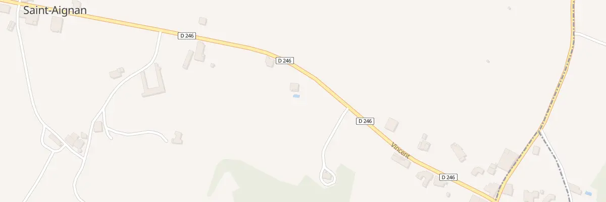 Plan du 80A Vincent à Saint-Aignan