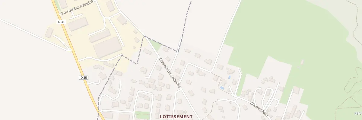 Plan du 4 Rue du Haut Montal à Saint-Aubin-d’Arquenay