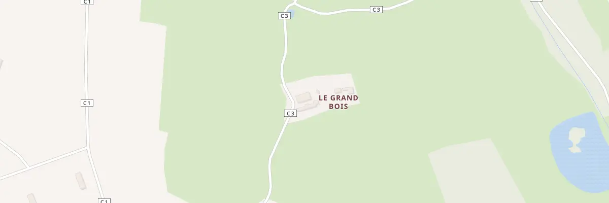 Plan du 5202 Le Grand Bois Ouest à Augé