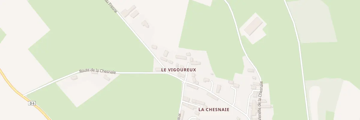 Plan du 9 Rte du Vigoureux à Ussy