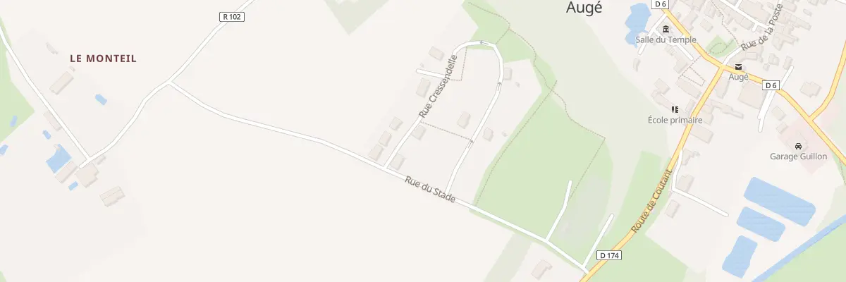 Plan du 17 Rue Cressendelle à Augé