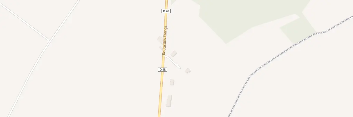 Plan du 28 Rte des Étangs à Val-de-Cognac