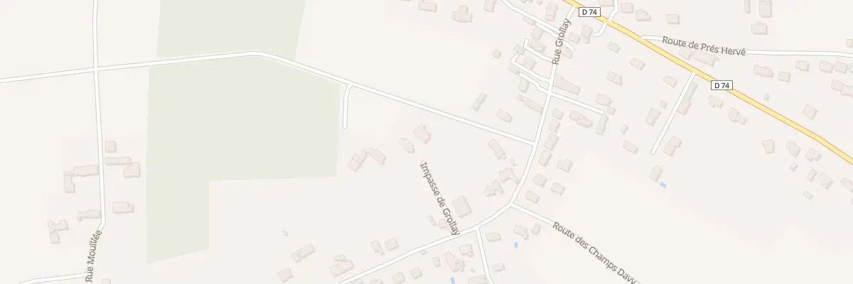Plan du 68 Rue Grollay à Mazé-Milon