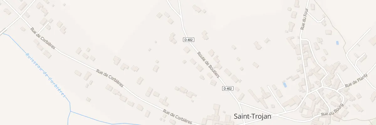 Plan du 151 Rte de Boutiers à Boutiers-Saint-Trojan