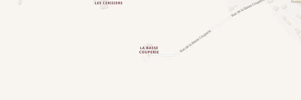 Plan du 14 Rue de la Basse Couperie à Villaines-la-Juhel
