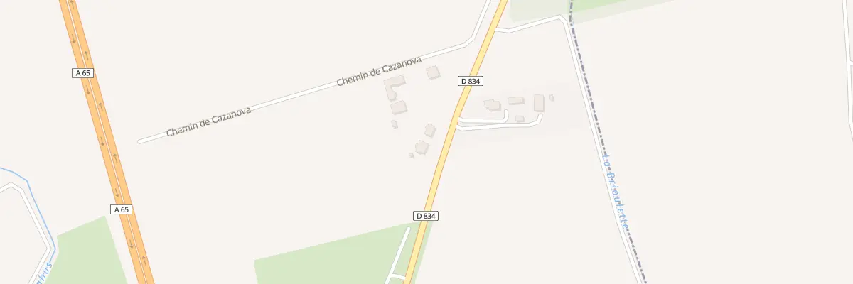 Plan du 9004 D 834 à Boueilh-Boueilho-Lasque