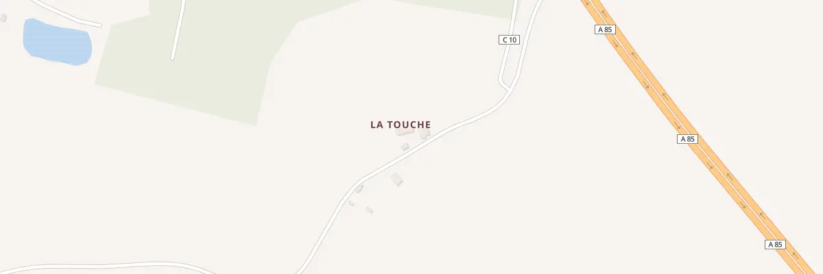 Plan du 645 Rte de la Touche à Cornillé-les-Caves