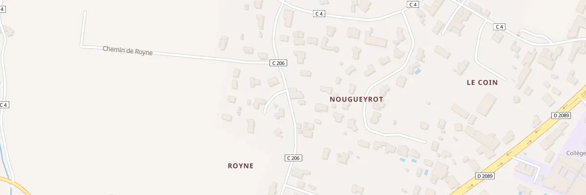Plan du 7 Che de Lande à Arveyres