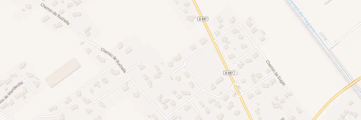 Plan du 3 Imp de Ruchelle à Assat