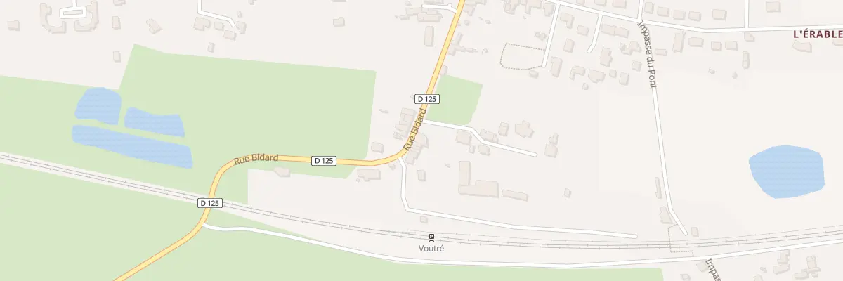 Plan du 9 Rue G et L Bidard à Voutré