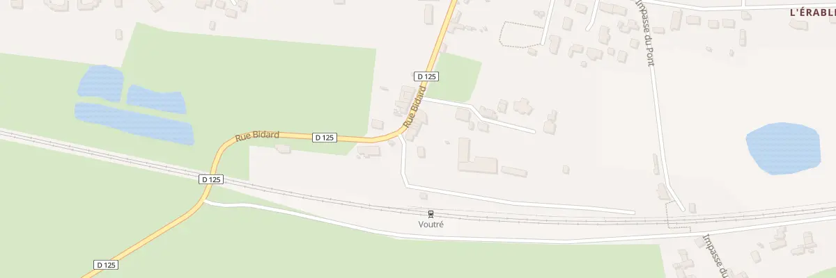 Plan du 13 Rue G et L Bidard à Voutré