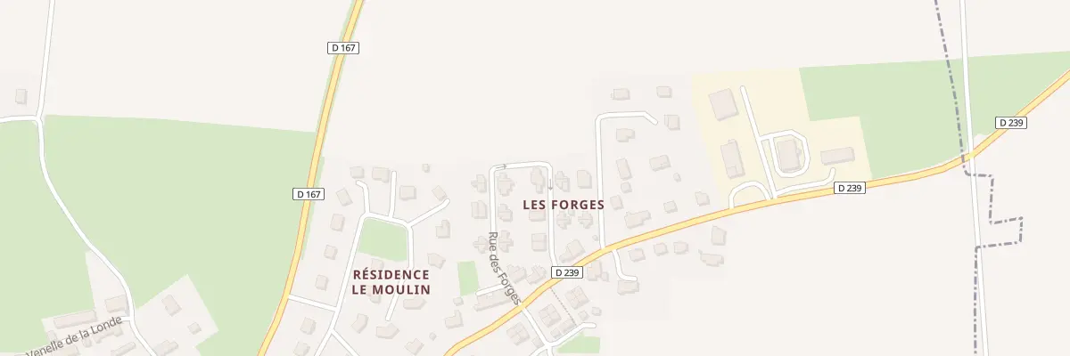 Plan du 18 Rue des Forges à Saint-Germain-le-Vasson