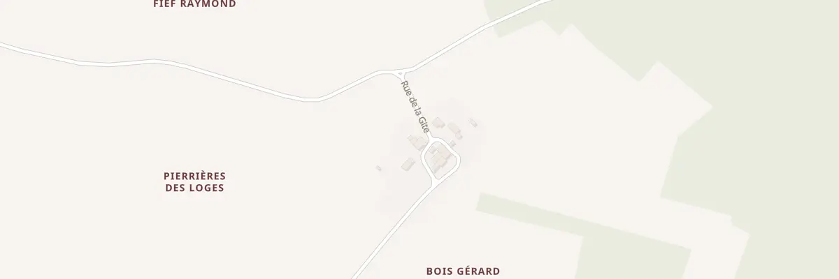 Plan du 2 Rue des Pièrrières à Saint-Mandé-sur-Brédoire