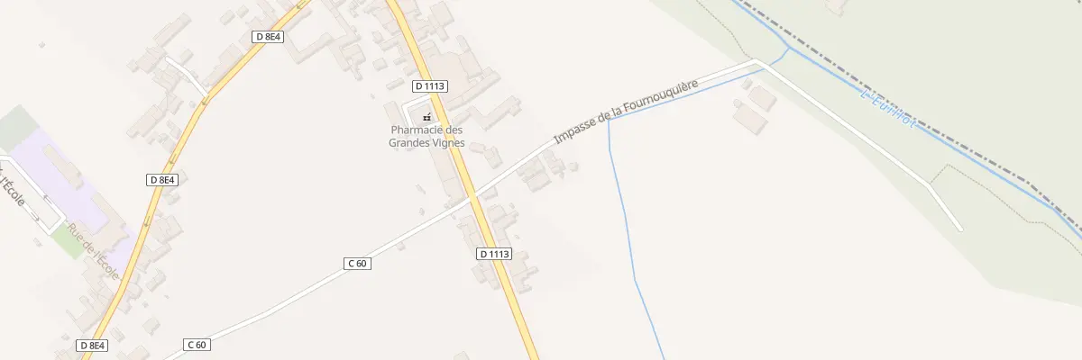 Plan du 70 Imp de la Fournouquière à Preignac