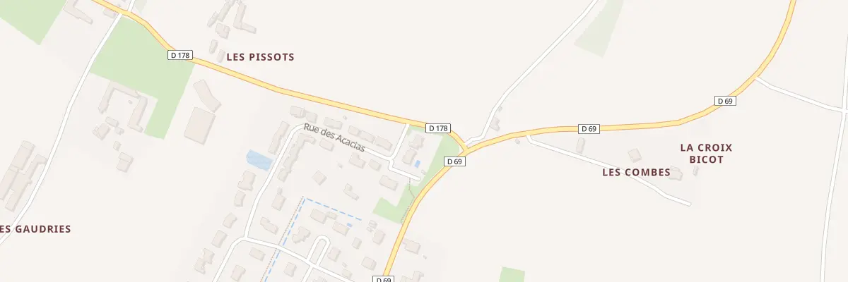 Plan du 18 Rue des acacias à Doué-en-Anjou