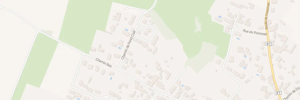 Plan du 10 Rue des Trois Epis à Aigondigné