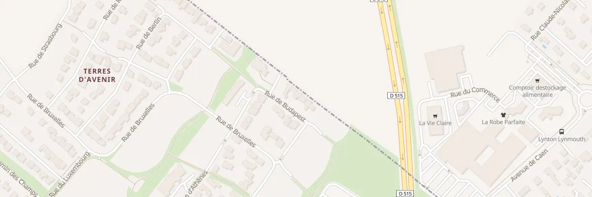 Plan du 9 Rue de Budapest à Blainville-sur-Orne