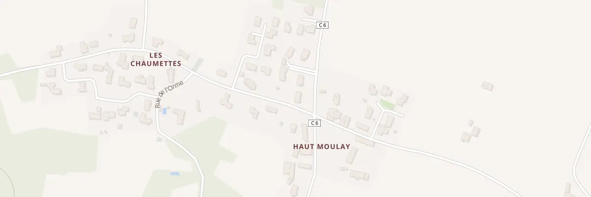 Plan du 57 Rue du Haut Moulay à Fressines
