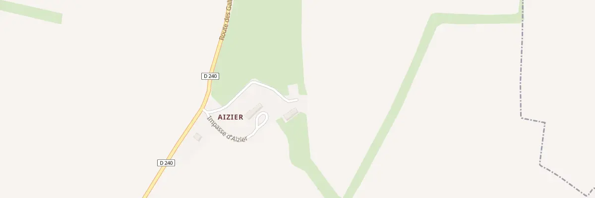Plan du 2 Imp d’Aizier aux Loges-Saulces