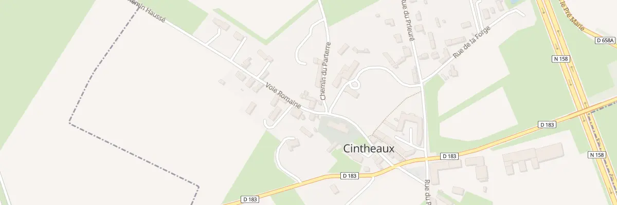 Plan du 12 Voie Romaine à Cintheaux