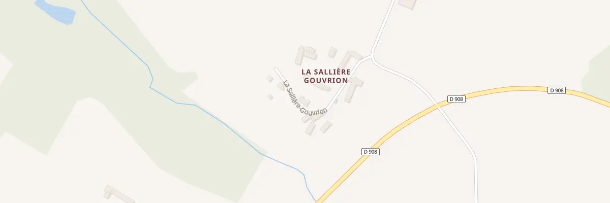 Plan du 398 Salliere Gouvrion à Magny-le-Désert