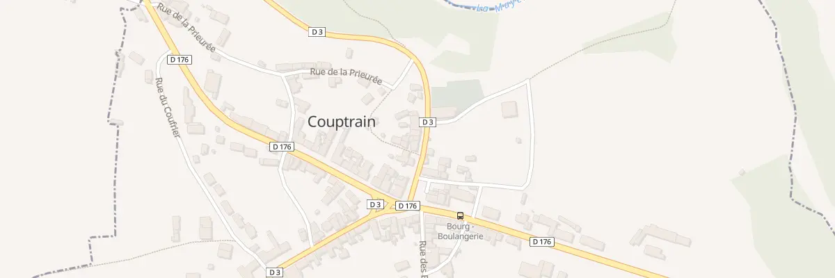 Plan du 15 Rue du Moulin à Couptrain