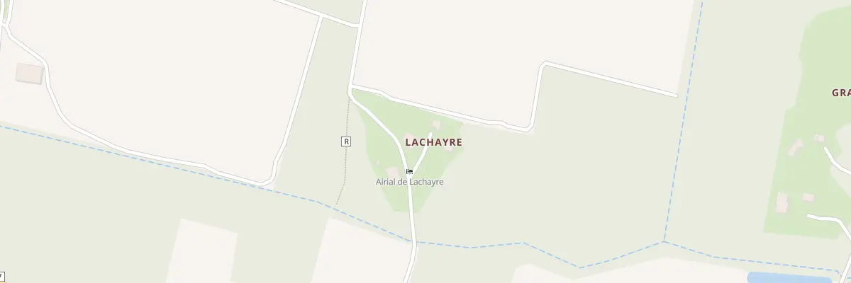 Plan du 2162 Rte de Mont-de-marsan à Lacquy