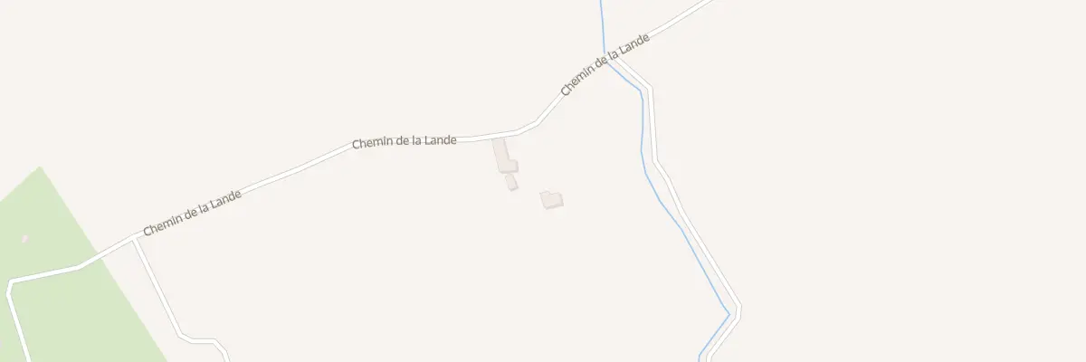 Plan du 6 Che de la Lande à Claracq
