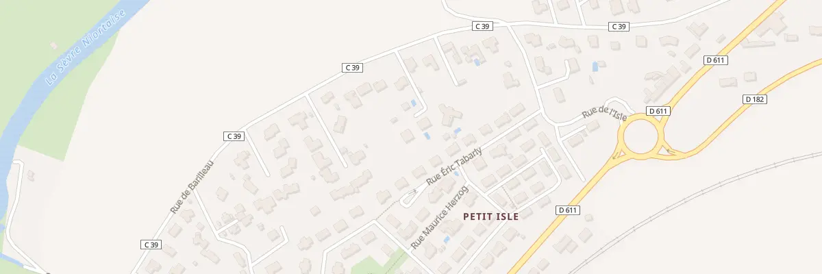 Plan du 114A Rue de Barilleau à La Crèche
