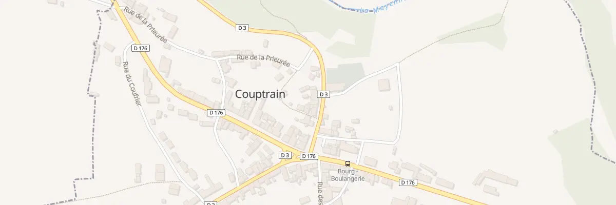 Plan du 17 Rue du Moulin à Couptrain