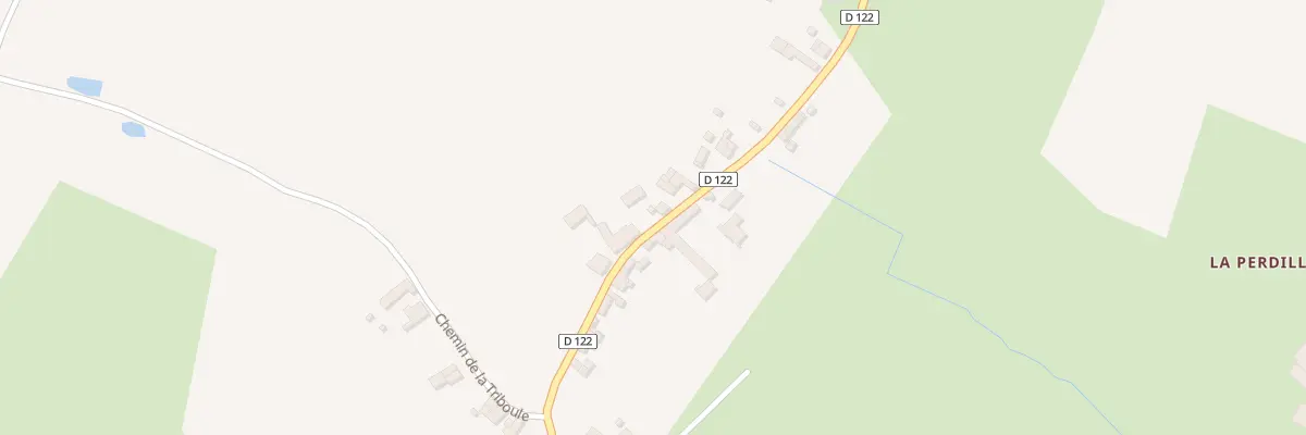 Plan du 13 Rte de l’Ouchette à Verruyes