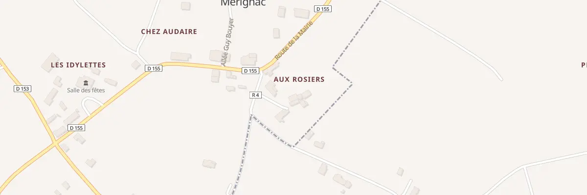 Plan du 5119 Aux Rosiers à Mérignac